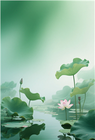 古风荷花池荷花摄影图片