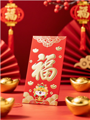 新年福字红包图片素材