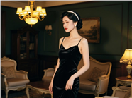 复古法式风格写真性感美女图片