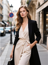 欧美街头时尚干练商务精英美女图片