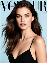 欧美时尚杂志性感美女摄影图片