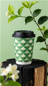 清新自然风格茶饮商业广告摄影图片