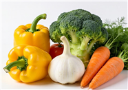 黄色菜椒胡萝卜西蓝花图片