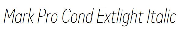 Mark Pro Cond Extlight Italic