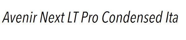 Avenir Next LT Pro Condensed Ita