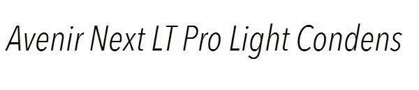 Avenir Next LT Pro Light Condens