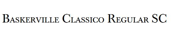Baskerville Classico Regular SC