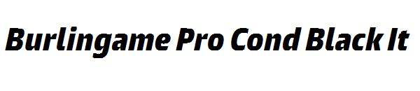 Burlingame Pro Cond Black It