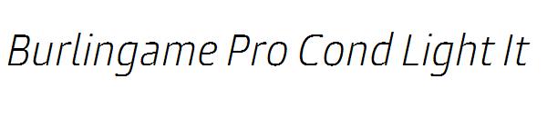 Burlingame Pro Cond Light It