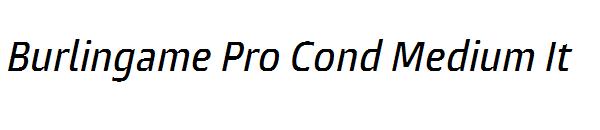 Burlingame Pro Cond Medium It