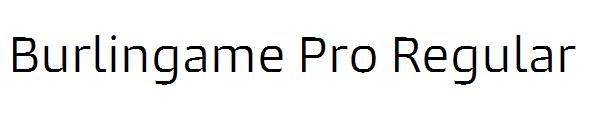 Burlingame Pro Regular