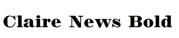 Claire News Bold