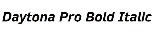 Daytona Pro Bold Italic