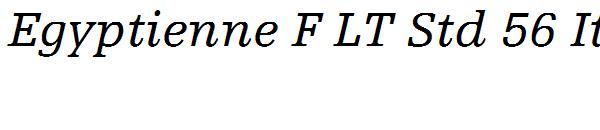 Egyptienne F LT Std 56 Italic