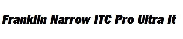 Franklin Narrow ITC Pro Ultra It