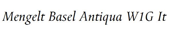Mengelt Basel Antiqua W1G It