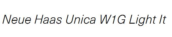 Neue Haas Unica W1G Light It