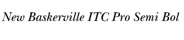 New Baskerville ITC Pro Semi Bol