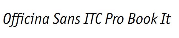 Officina Sans ITC Pro Book It