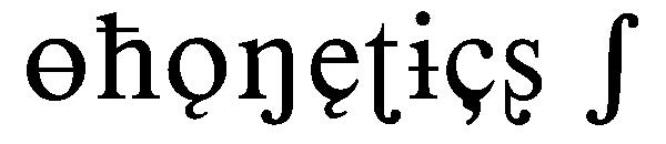 Phonetics 1