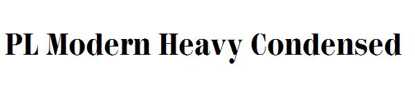 PL Modern Heavy Condensed