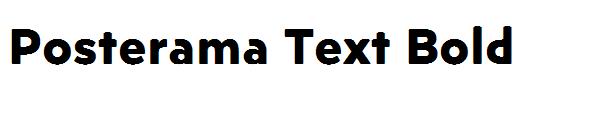 Posterama Text Bold