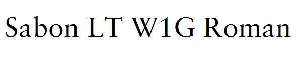 Sabon LT W1G Roman