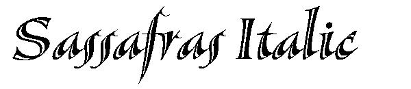 Sassafras Italic