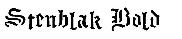 Stenblak Bold