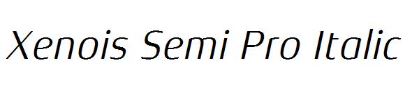 Xenois Semi Pro Italic