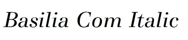 Basilia Com Italic