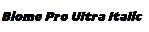 Biome Pro Ultra Italic