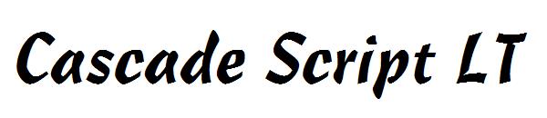 Cascade Script LT