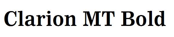 Clarion MT Bold
