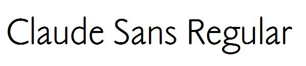 Claude Sans Regular
