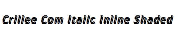 Crillee Com Italic Inline Shaded