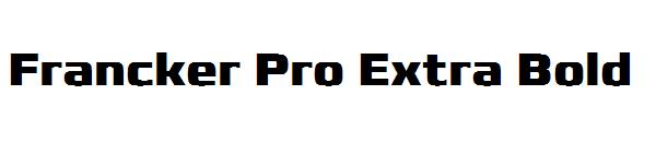 Francker Pro Extra Bold