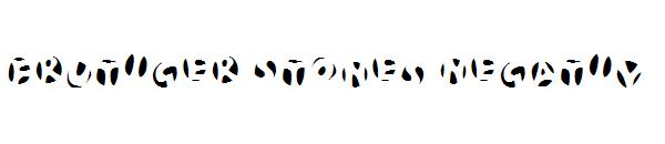 Frutiger Stones Negativ