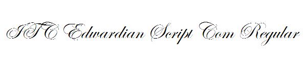 ITC Edwardian Script Com Regular