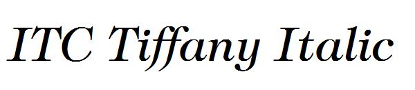 ITC Tiffany Italic
