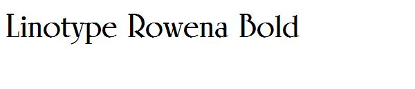 Linotype Rowena Bold