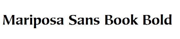 Mariposa Sans Book Bold