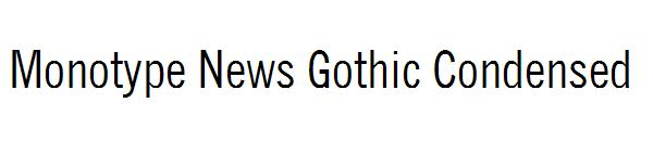 Monotype News Gothic Condensed