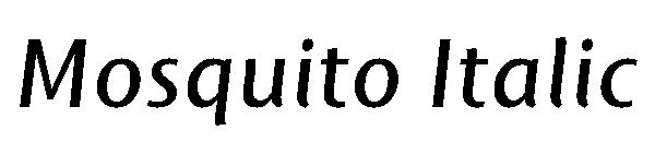 Mosquito Italic