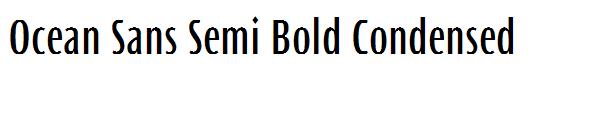 Ocean Sans Semi Bold Condensed