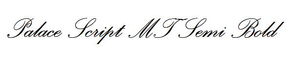 Palace Script MT Semi Bold