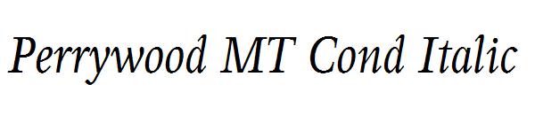 Perrywood MT Cond Italic