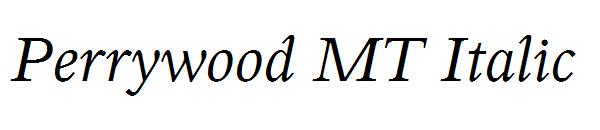 Perrywood MT Italic