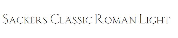 Sackers Classic Roman Light