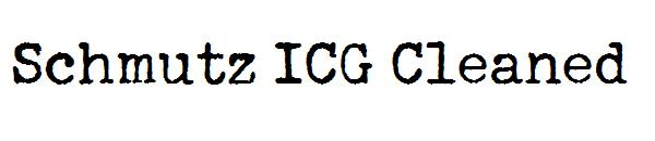 Schmutz ICG Cleaned